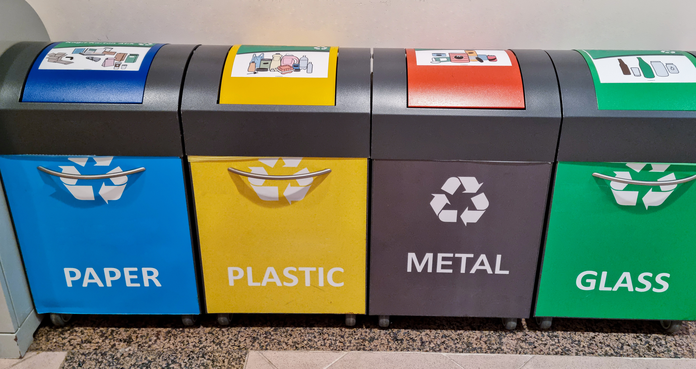 Recycle bins, Commercial waste audits.